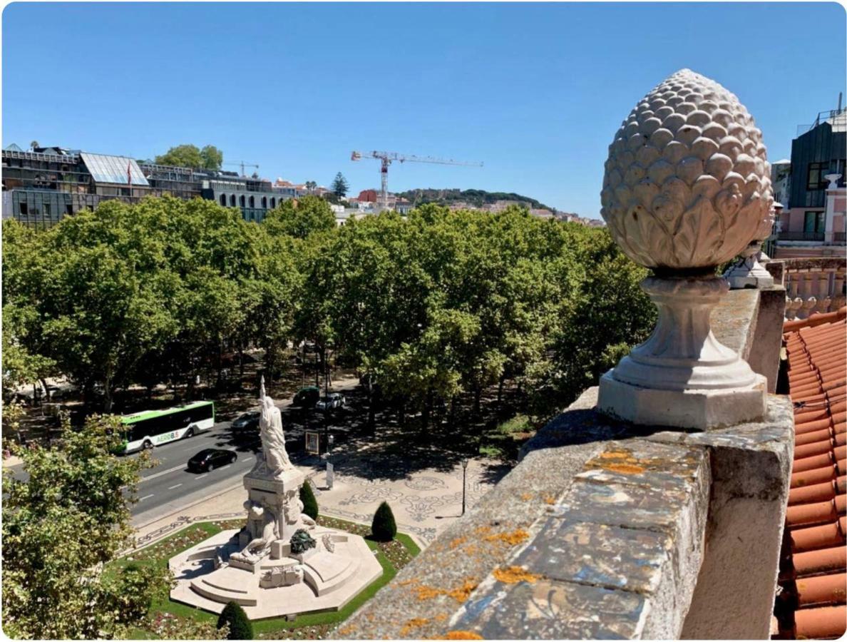 Charming Central Sunny Penthouse Lisboa Exteriör bild