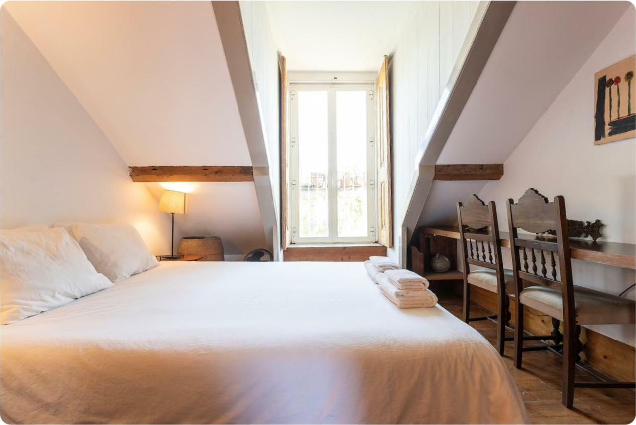 Charming Central Sunny Penthouse Lisboa Exteriör bild